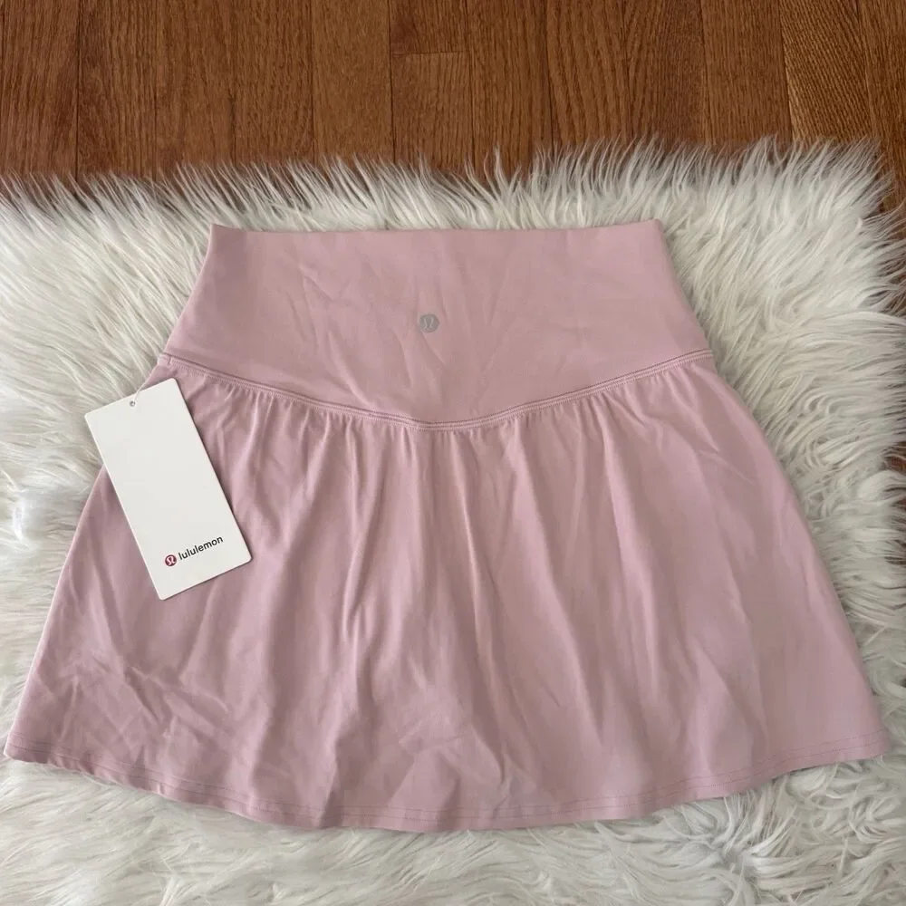 Lululemon Align High Rise Skirt Skort Shorts Women’s Size 8 Pink Haze NWT $78 - Picture 2 of 11